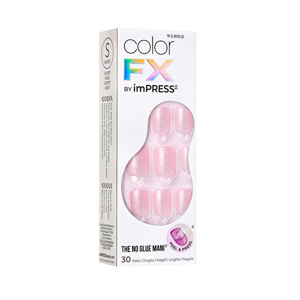 Nalepovací nehty ImPRESS Color FX - Pop Star 30 ks