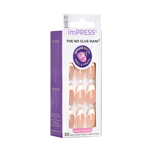Öntapadó körmök ImPRESS Nails - Ideal 30 db