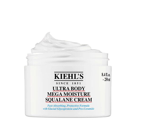 Hydratační tělový krém Mega Moisture (Squalane Cream) 250 ml