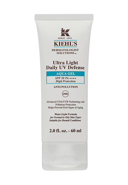 Fényvédő arczselé normál és zsíros bőrre SPF 50 Dermatologist Solutions (Ultra Light Daily UV Defense Aqua Gel) 60 ml