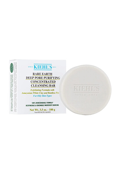 Sapone detergente per pelle grassa Rare Earth (Deep Pore Purifying Cleansing Bar) 100 g
