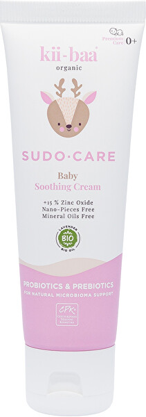 Védő krém gyerekeknek cinkkel Sudo-Care (Soothing Cream) 50 g