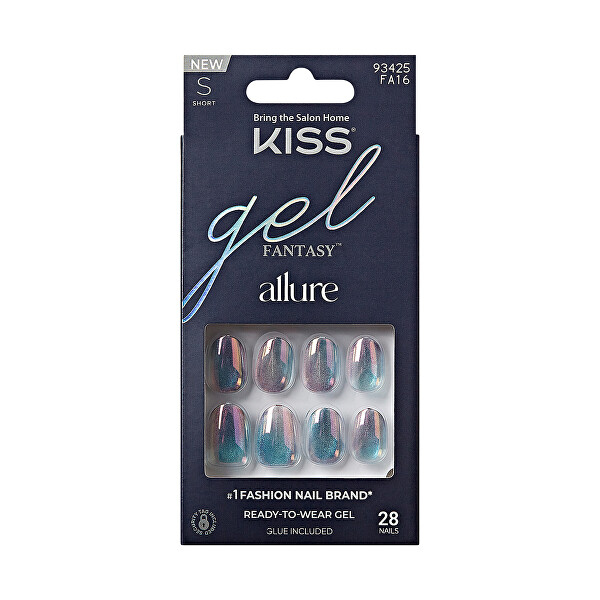 Gelové nehty Gel Fantasy Allure (Change Chance) 28 ks