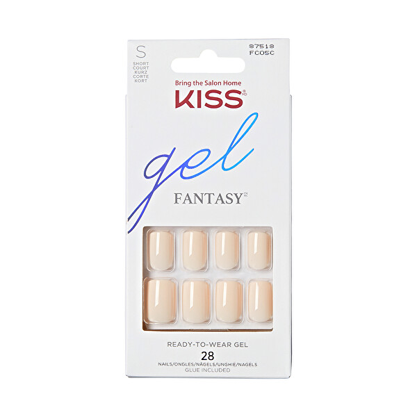 Umělé nehty Gel Fantasy Nails Creamy 28 ks