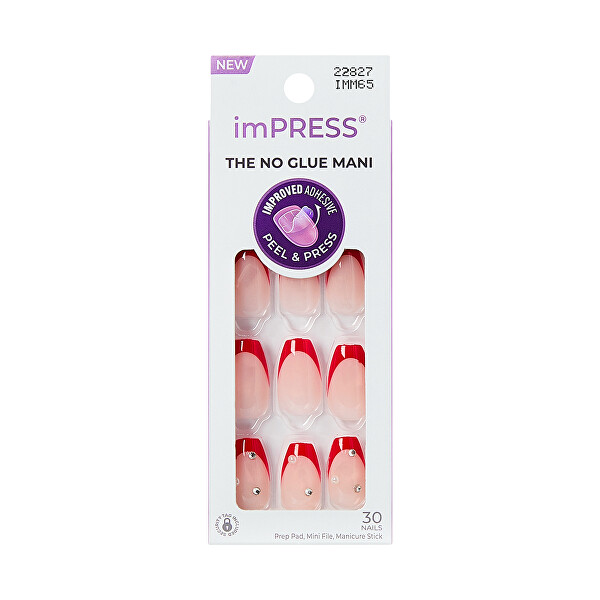 Samolepicí nehty imPRESS Nails Happy World 30 ks