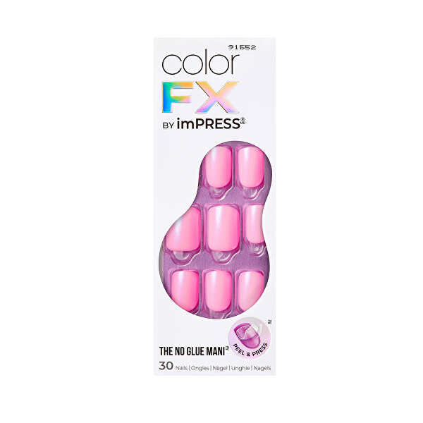 Nalepovací nehty ImPRESS Color FX - Late Night 30 ks
