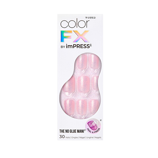 Nalepovací nehty ImPRESS Color FX - Pop Star 30 ks