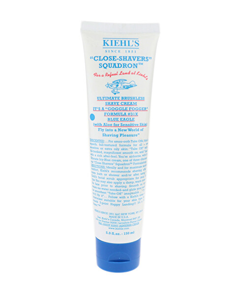 Cremă de ras pentru pielea sensibilă (Ultimate Brushless Shave Cream) 150 ml