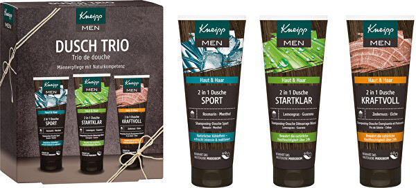 Dárková sada Sprchové trio pro muže 3 x 75 ml