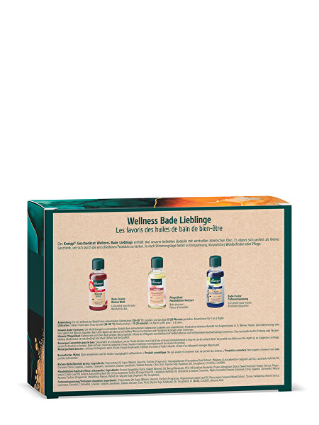 Set regalo di oli da bagno 3 x 20 ml