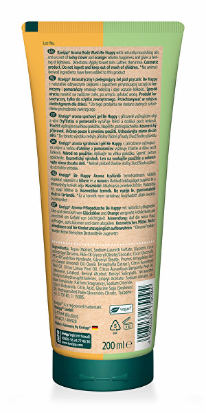 Sprchový gel Feel Happy & Free (Aroma Body Wash) 200 ml
