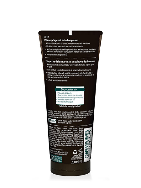 Sprchový gel pro muže na tělo a vlasy Sport (Shower Gel) 200 ml