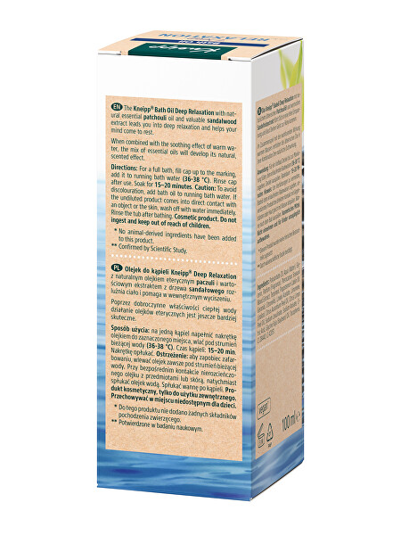 Mély ellazulás fürdőolaj 100 ml