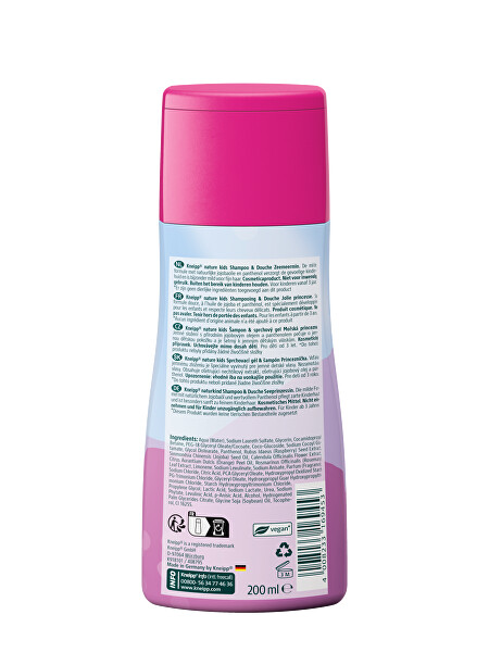 Shampoo e gel doccia Principessa del mare 200 ml