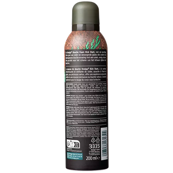 Tusolóhab férfiaknak Kick Start Shower Foam 200 ml