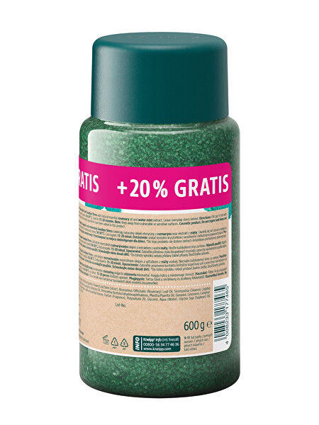Goodbye Stress fürdősó 600 g