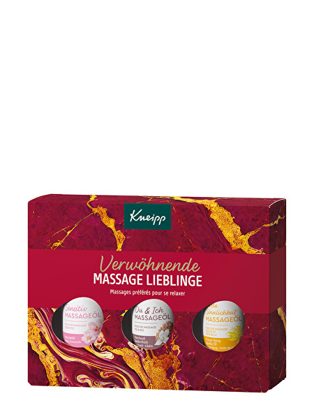 Dárková sada masážních olejů 3 x 20 ml