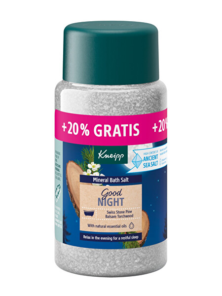 Soľ do kúpeľa Good Night 600 g