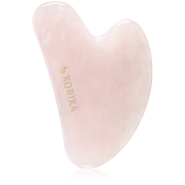 Gua Sha masážní kámen z růženínu (Gua Sha Stone)