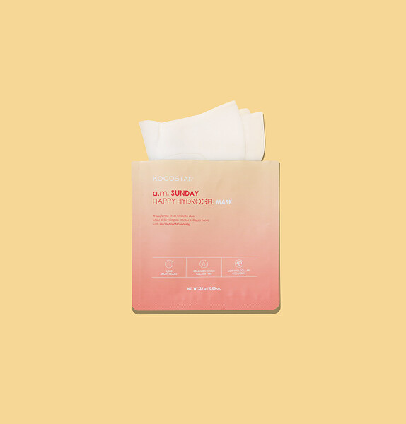 Hydratační pleťová maska a.m. Sunday Happy Hydrogel Mask 25 g