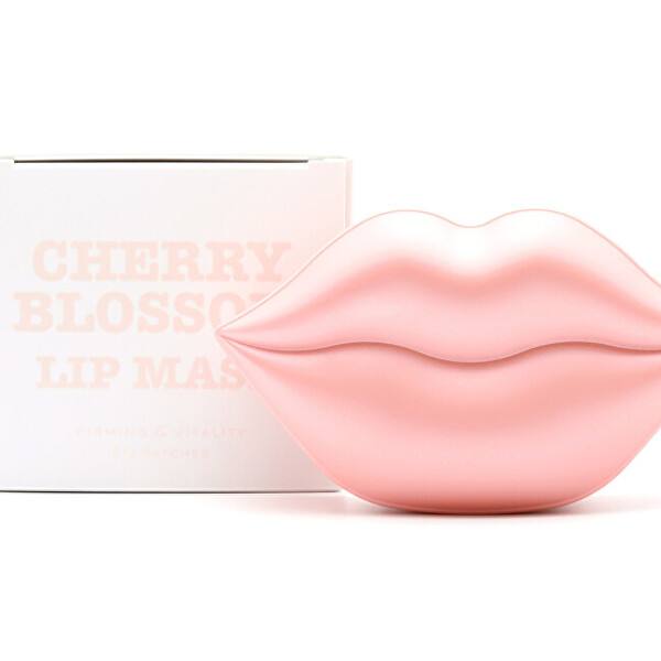 Hydrogelová maska na rty Cherry Blossom Lip Mask 20 ks