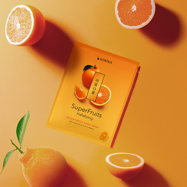 Rozjasňující plátýnková maska Superfruits Hallabong (Brightening Sheet Mask) 25 g