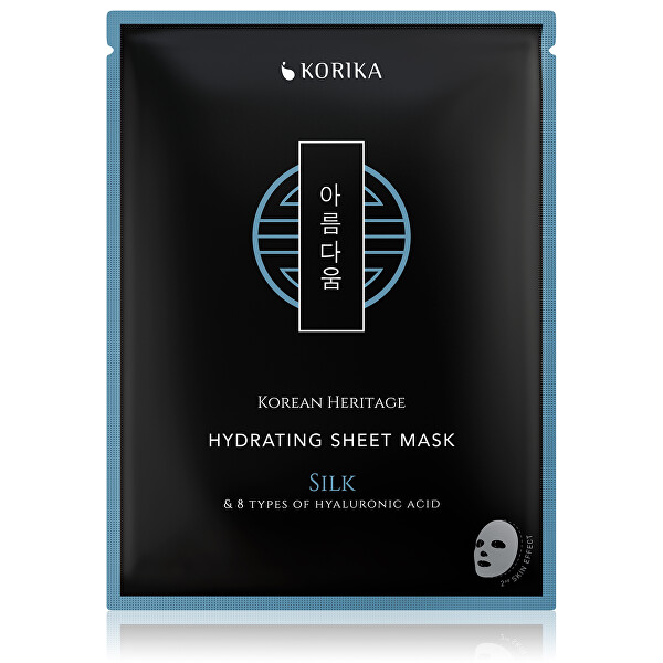 Hydratační plátýnková maska s 8 typy kyseliny hyaluronové Korean Heritage (Hydrating Sheet Mask) 25 g