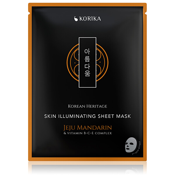 Rozjasňující plátýnková maska Korean Heritage (Skin Illuminating Sheet Mask) 25 g
