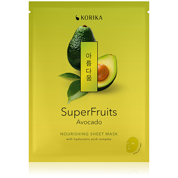 Vyživující plátýnková maska Superfruits Avocado (Nourishing Sheet Mask) 25 g