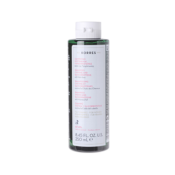 Shampoo contro la caduta dei capelli (Cystine & Glycoproteins Shampoo) 250 ml