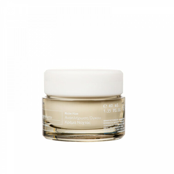 Éjszakai bőrfeltöltő krém száraz és érett bőrre White Pine (Restorative Overnight Facial Cream) 40 ml