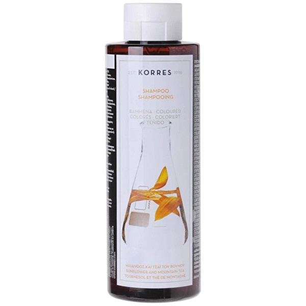 Şampon pentru păr vopsit cu extract de floarea-soarelui și ingrediente BIO 250 ml