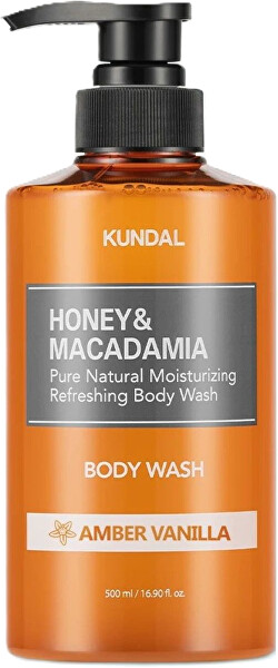 Sprchový gel Honey & Macadamia Amber Vanilla (Body Wash) 500 ml