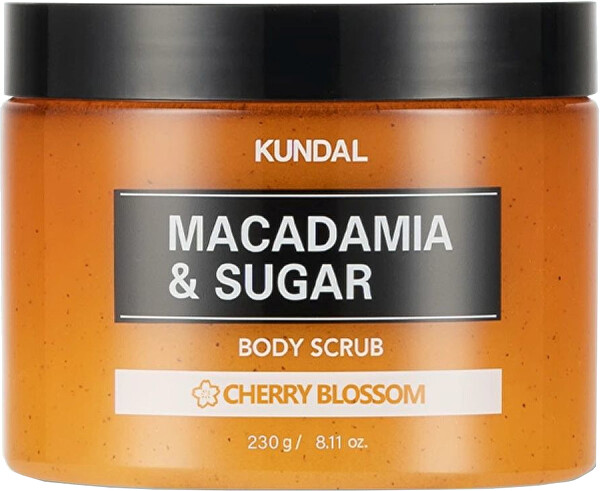 Tělový peeling Macadamia & Sugar Cherry Blossom (Body Scrub) 550 g