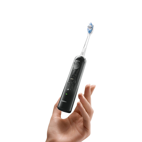 Elektrický kartáček Wave Pro LFTB02-PT ABS Transparent Black