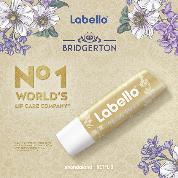 Balzám na rty Bridgerton Vanilla Biscuit Lip Balm 4,8 g