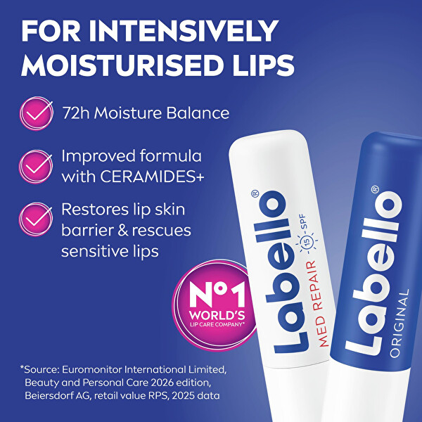 Balzám na rty Original & Med Duo 2 x 4,8 g