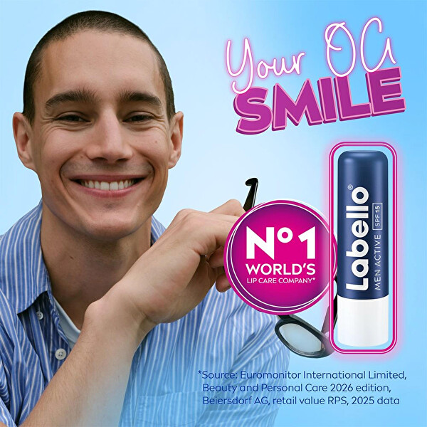 Balzám na rty pro muže SPF 15 Men Active Lip Balm 4,8 g