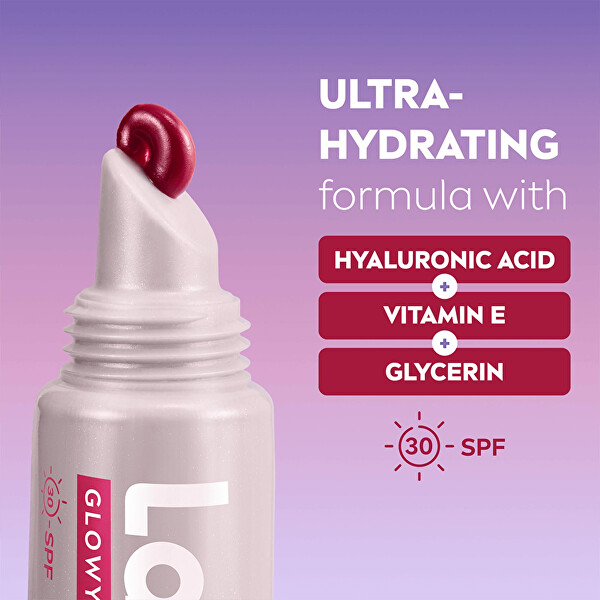 Balzam na pery SPF 30 Glowy Lips Berry 10 ml
