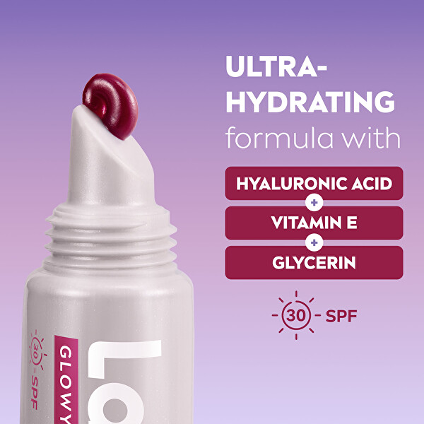 Balzám na rty SPF 30 Glowy Lips Berry 10 ml