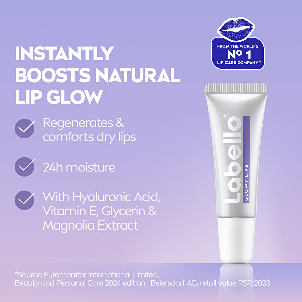 Pečující balzám na rty Glowy Lips 10 ml
