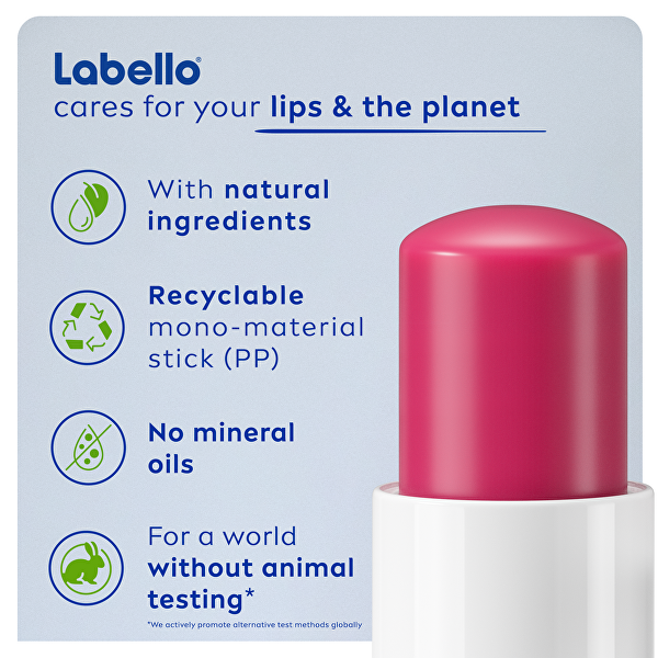 Tónovací balzám na rty Cherry Shine Caring Lip Balm 4,8 g
