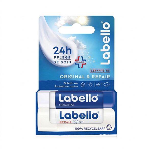 Balzám na rty Original & Med Duo 2 x 4,8 g