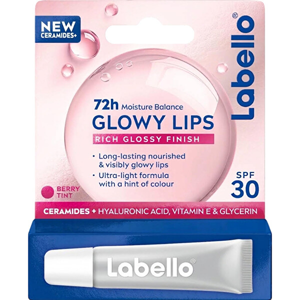 Balsam de buze nuanțator SPF 30 Glowy Lips Berry 10 ml