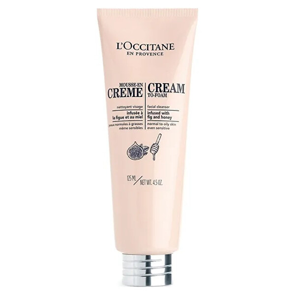 Crema detergente per pelle normale a grassa (Cream-to-Foam Facial Cleanser) 125 ml