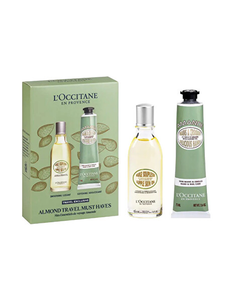 Dárková sada péče o tělo Almond Travel Must Haves