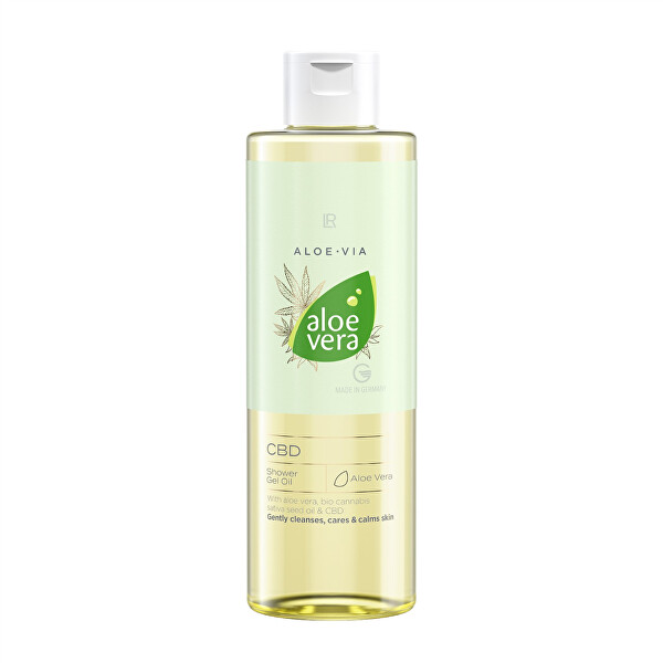 Gel de duș cu ulei Aloe Vera CBD (Shower Gel Oil) 200 ml