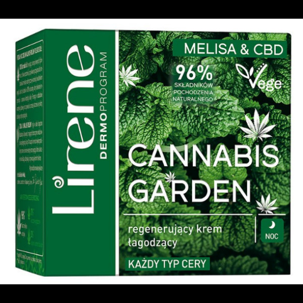 Regenerační pleťový krém Cannabis Garden (Regenerating Cream) 50 ml