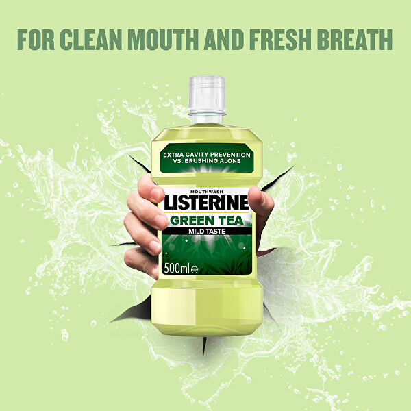 Apă de gură fără alcool Green Tea (Mouth Wash) 500 ml