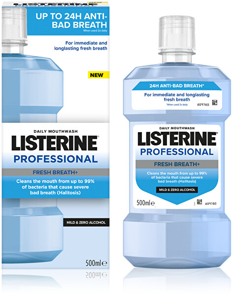 Ústní voda Professional Fresh Breath+ 500 ml